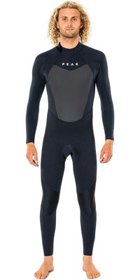 2024 Peak Mens Energy 3/2mm GBS Back Zip Wetsuit P3746M - Black